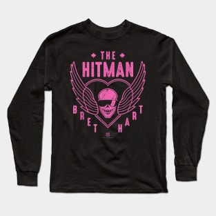 Bret Hart The Hitman Skull Long Sleeve T-Shirt